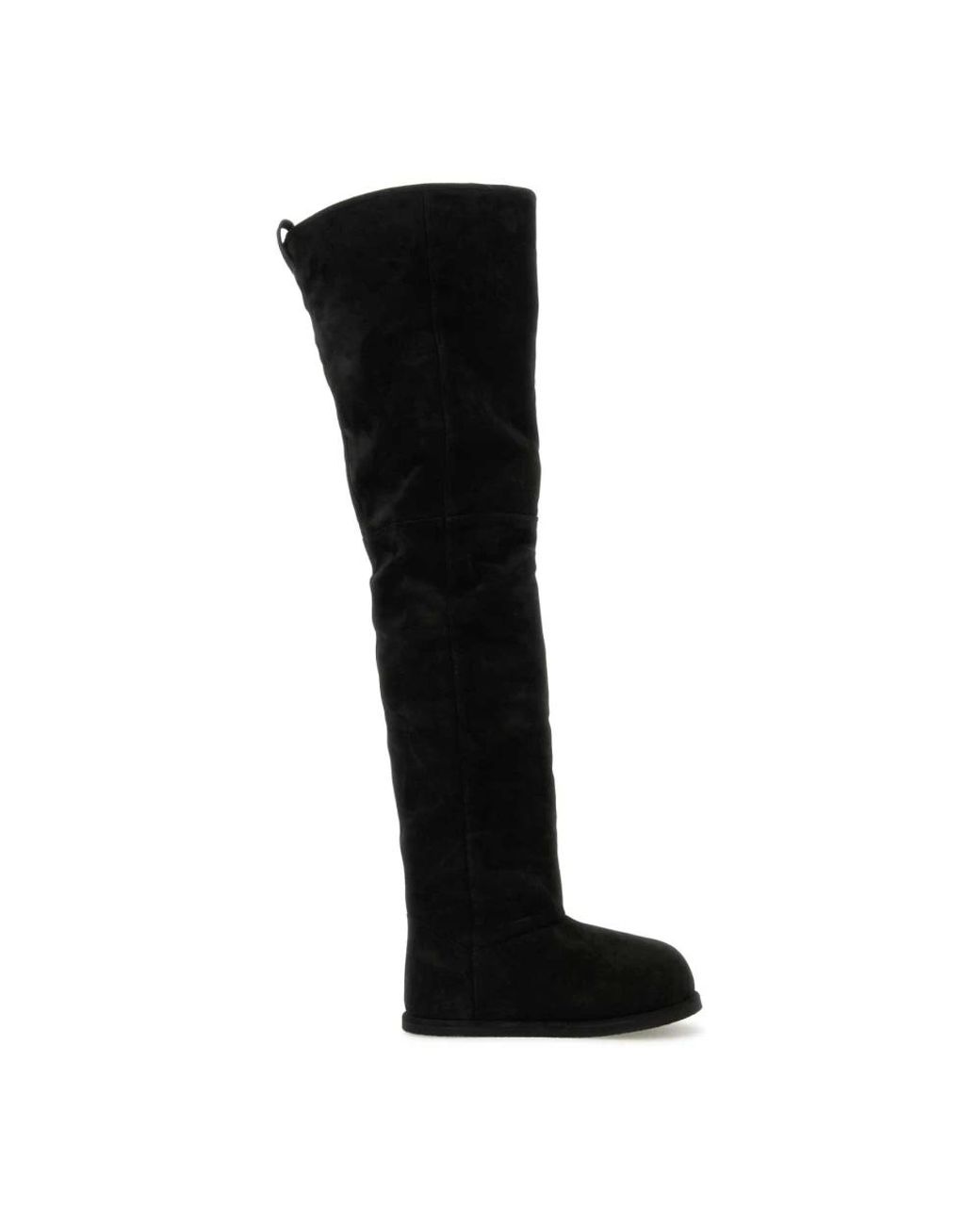 AMINA MUADDI Black Over-Knee Boots