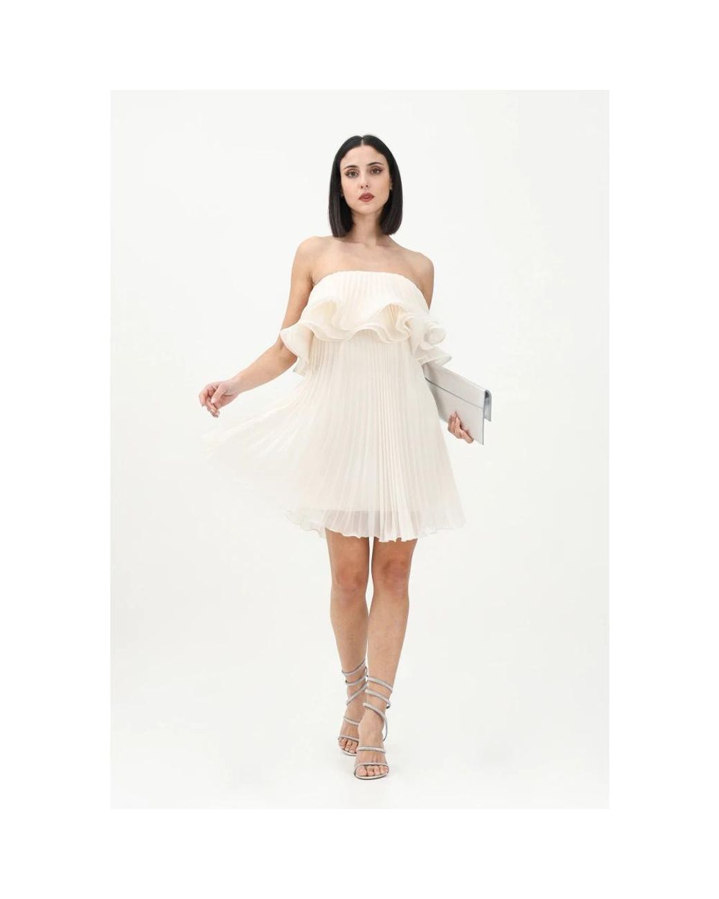 SIMONA CORSELLINI White Party Dresses
