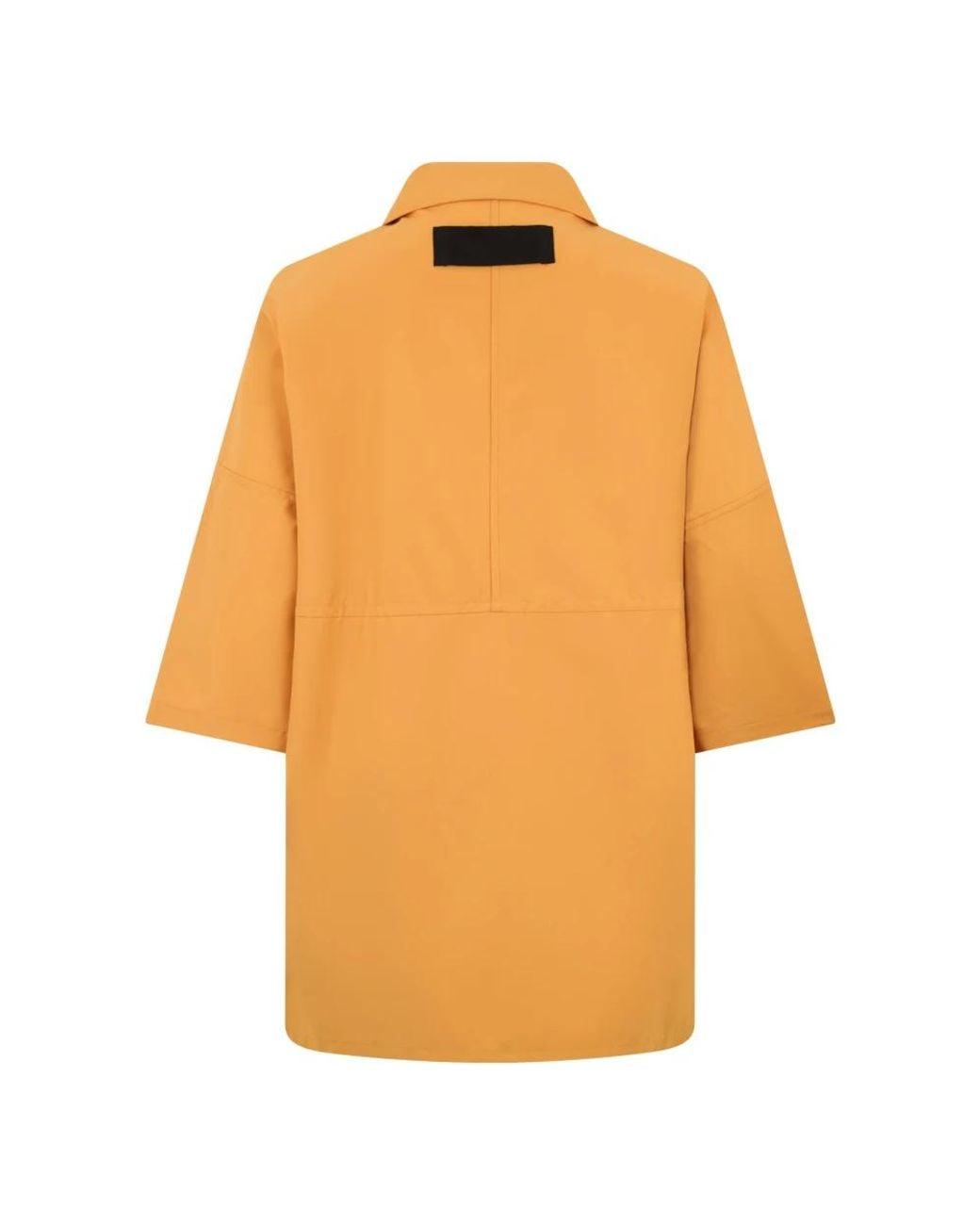 Moorer Orange Single-Breasted Coats