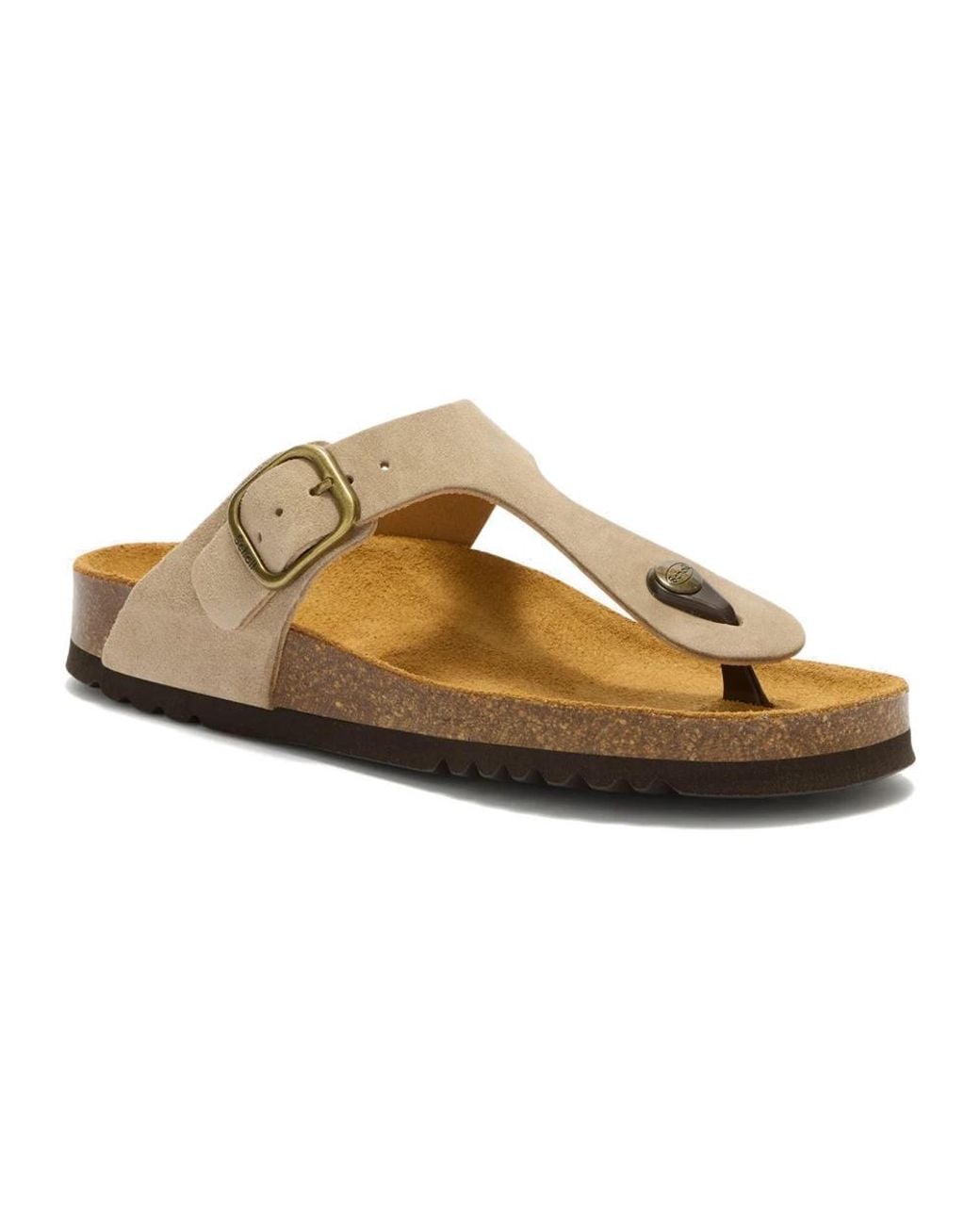 Scholl Brown Flip Flops