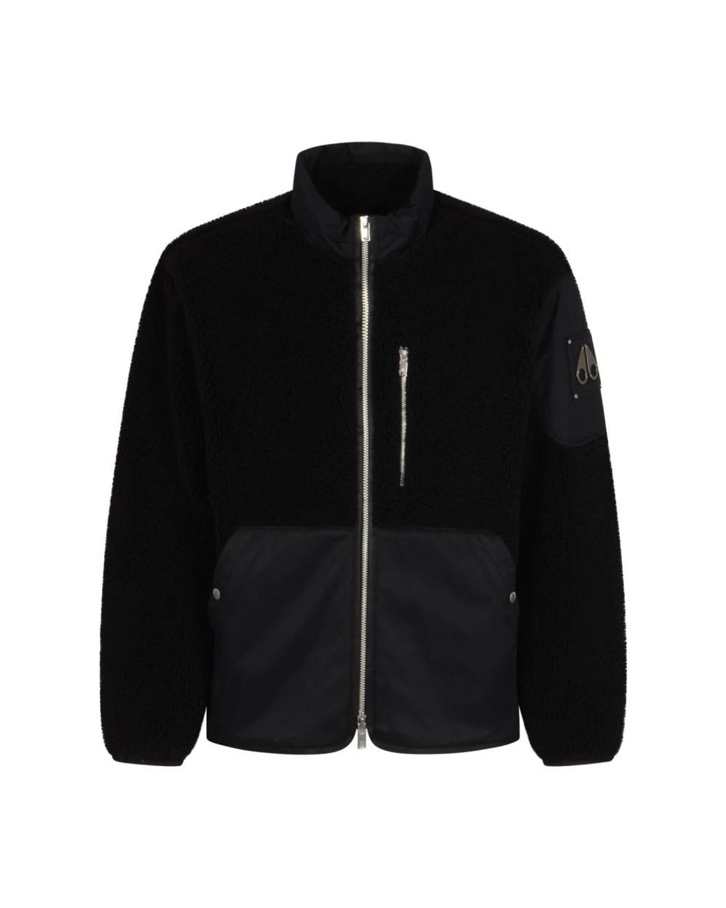 Moose Knuckles Black Zip-Throughs for men