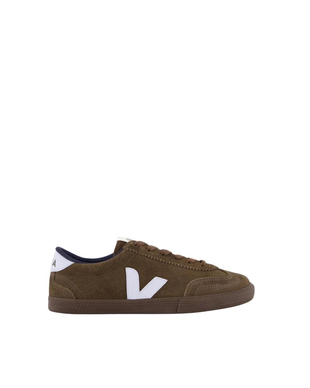 Veja Brown Suede Volley Sneaker