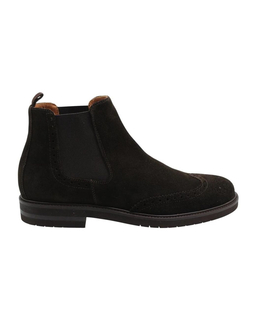 CTWLK Black Chelsea Boots for men
