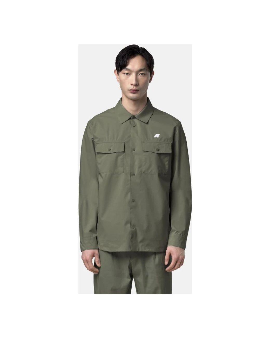 K-Way Green Light Jackets for men