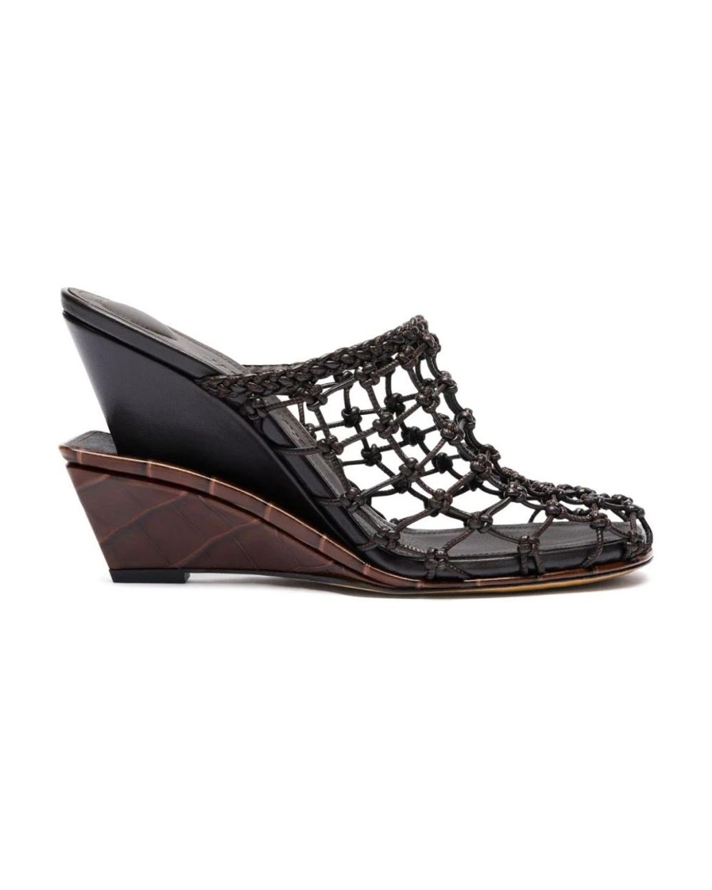 Jacquemus Black Die Doppelt Gewebten Schuhe