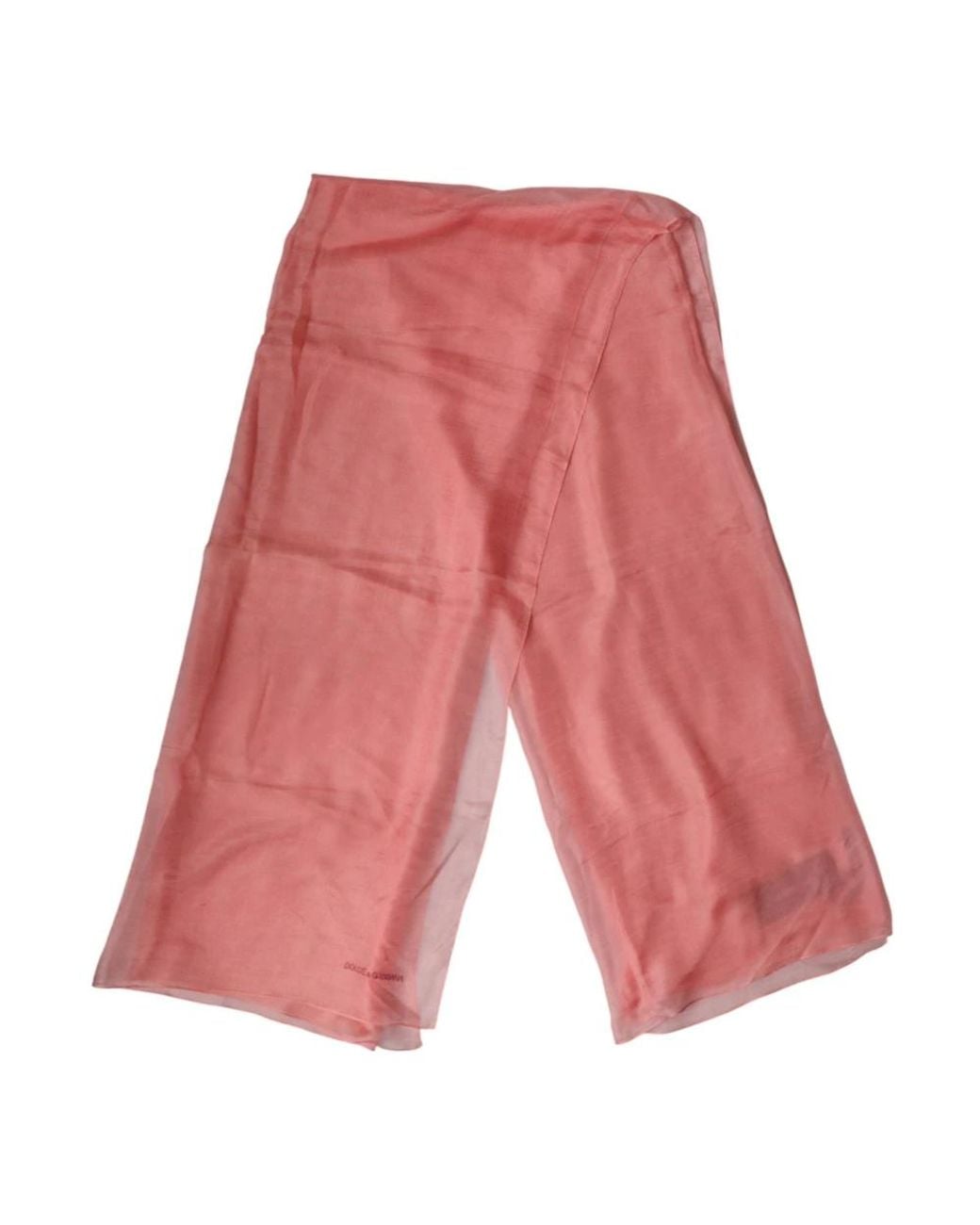 Dolce & Gabbana Pink Scarves for men