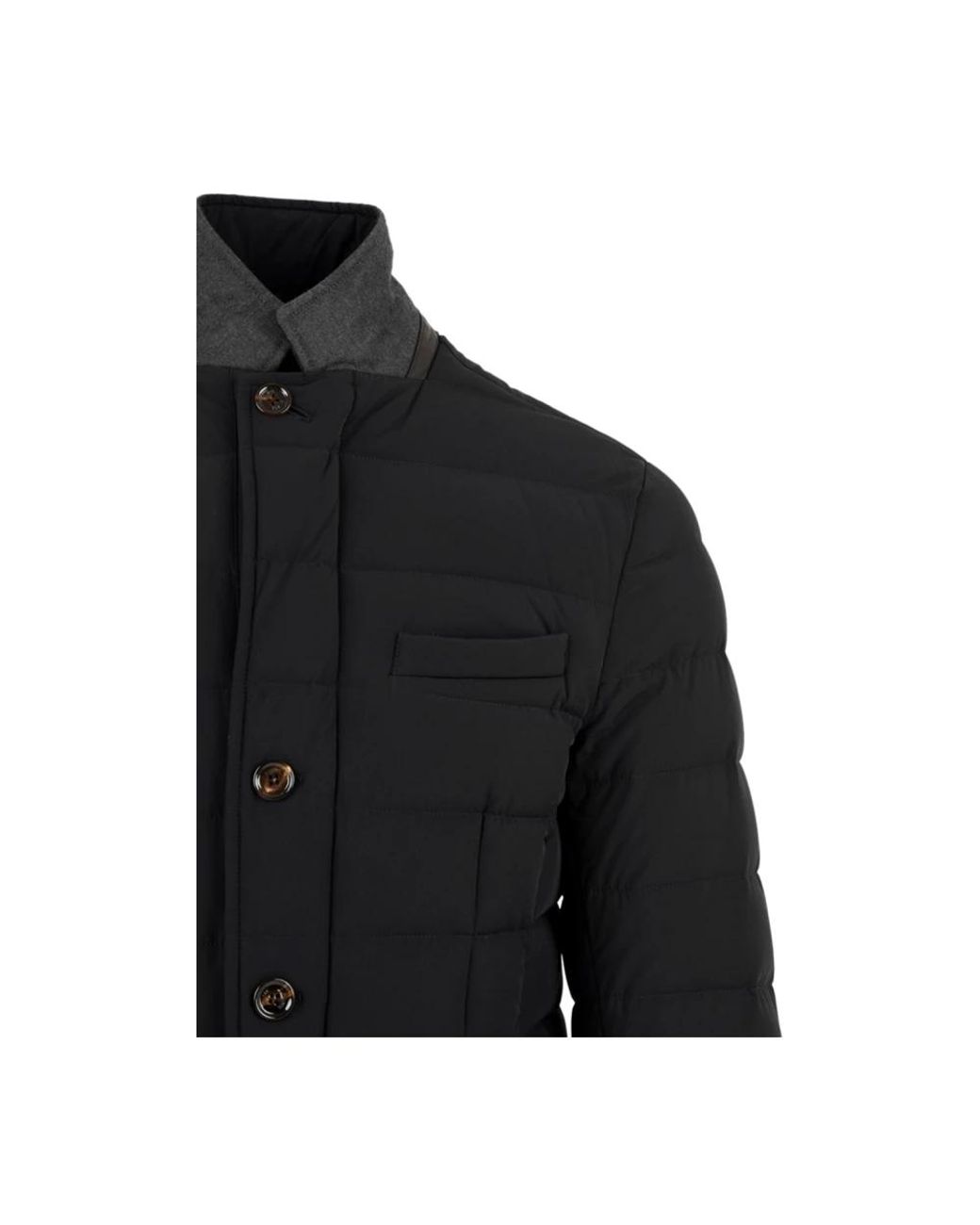 Down Jackets Moorer de hombre de color Black