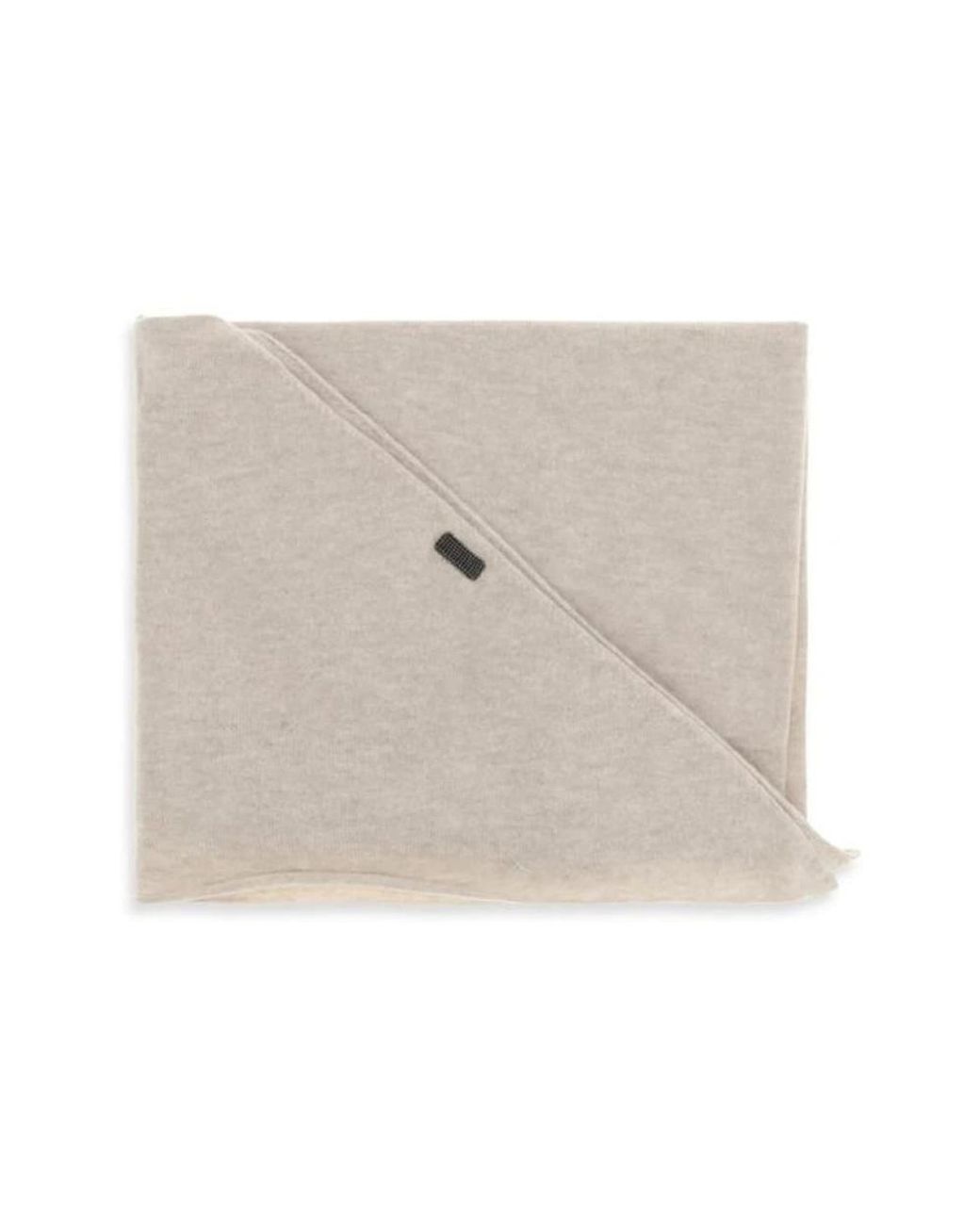 Brunello Cucinelli White Winter Scarves