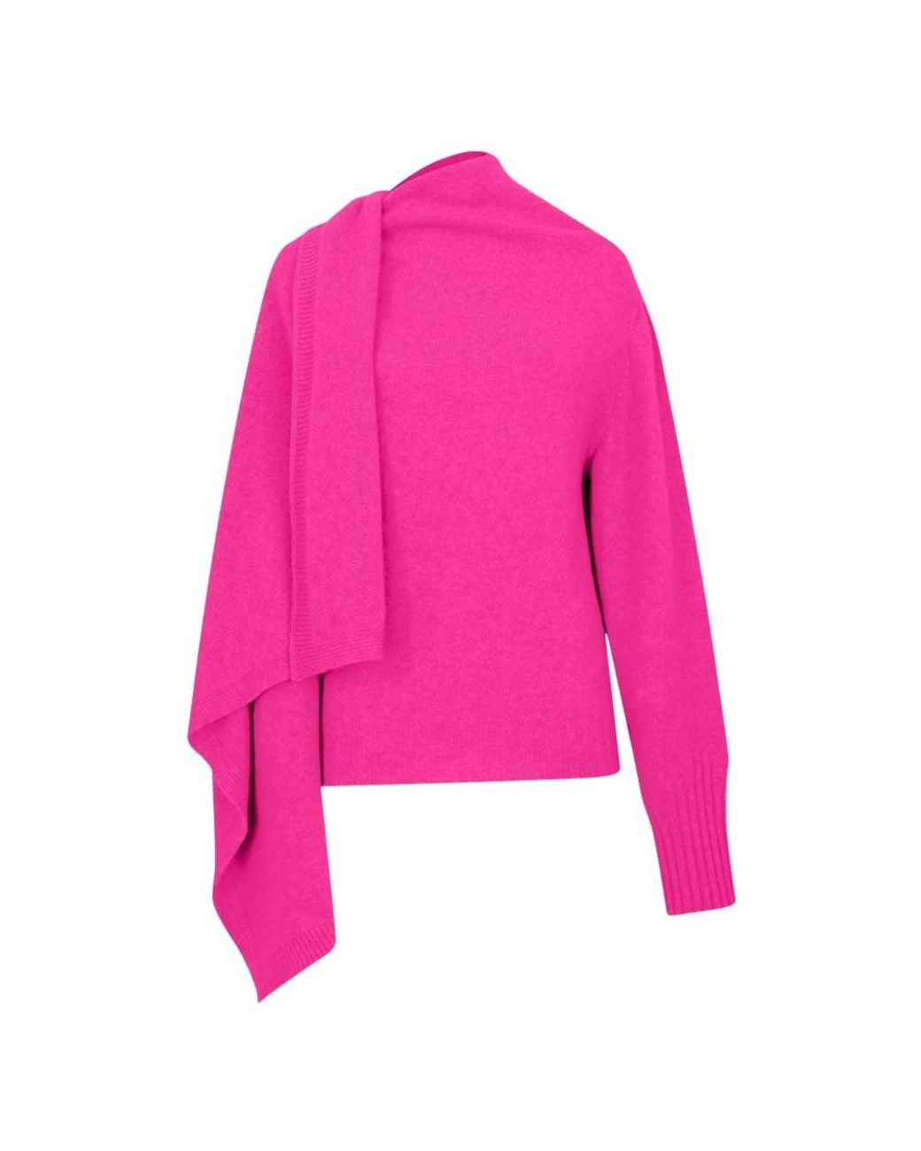 The Attico Pink Round-Neck Knitwear