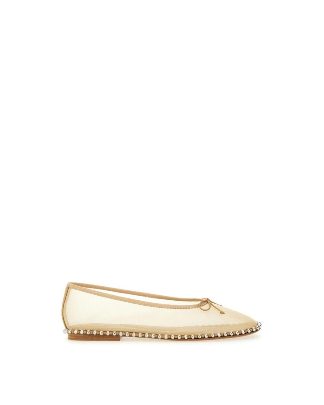 Alexander Wang Natural Ballerinas