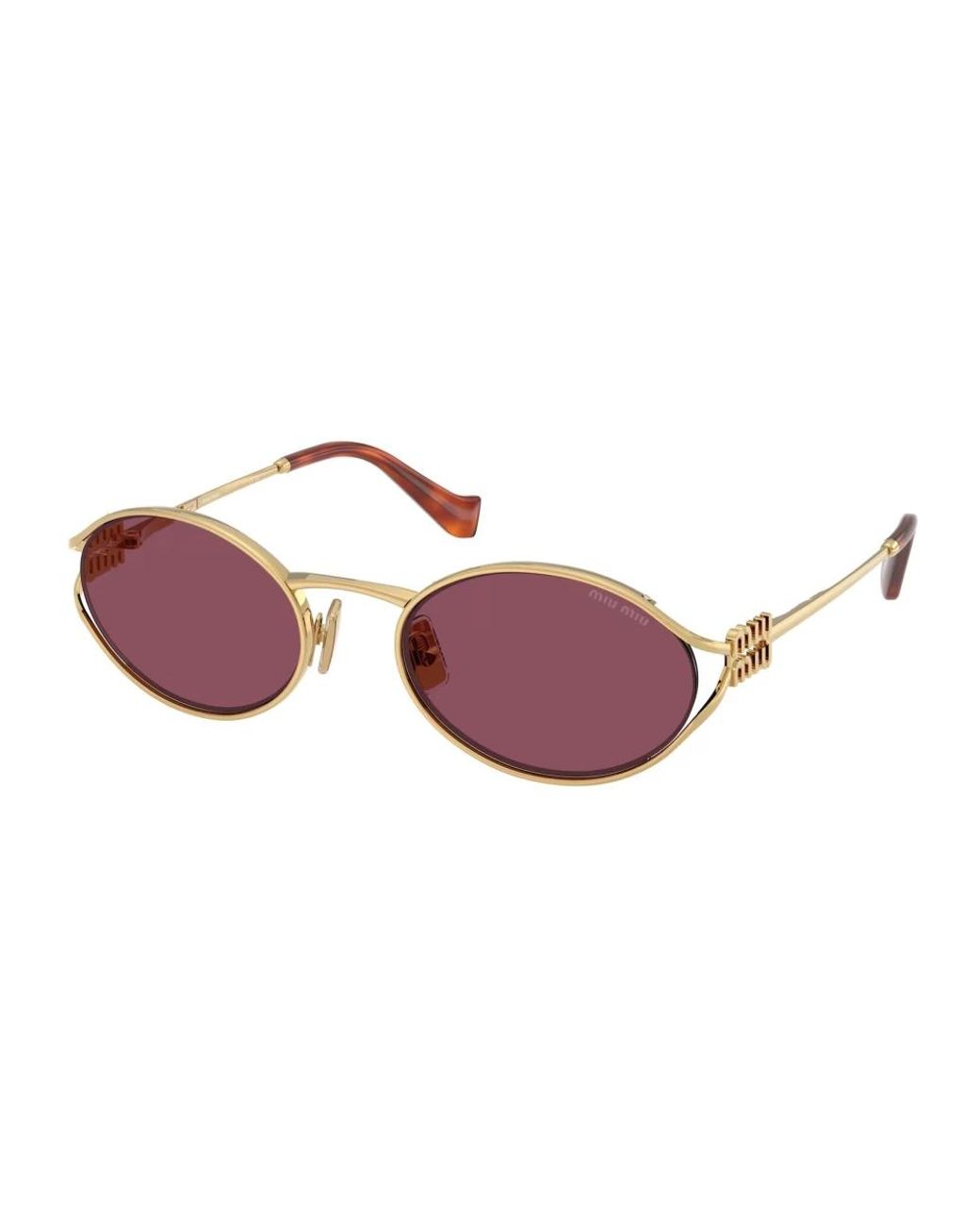 Miu Miu Yellow Sunglasses