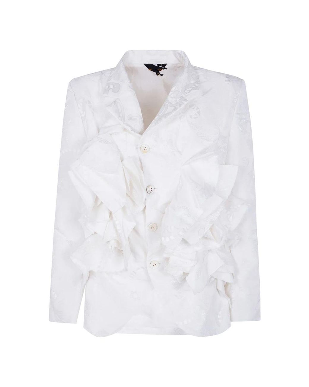 Comme des Garçons White Blazers