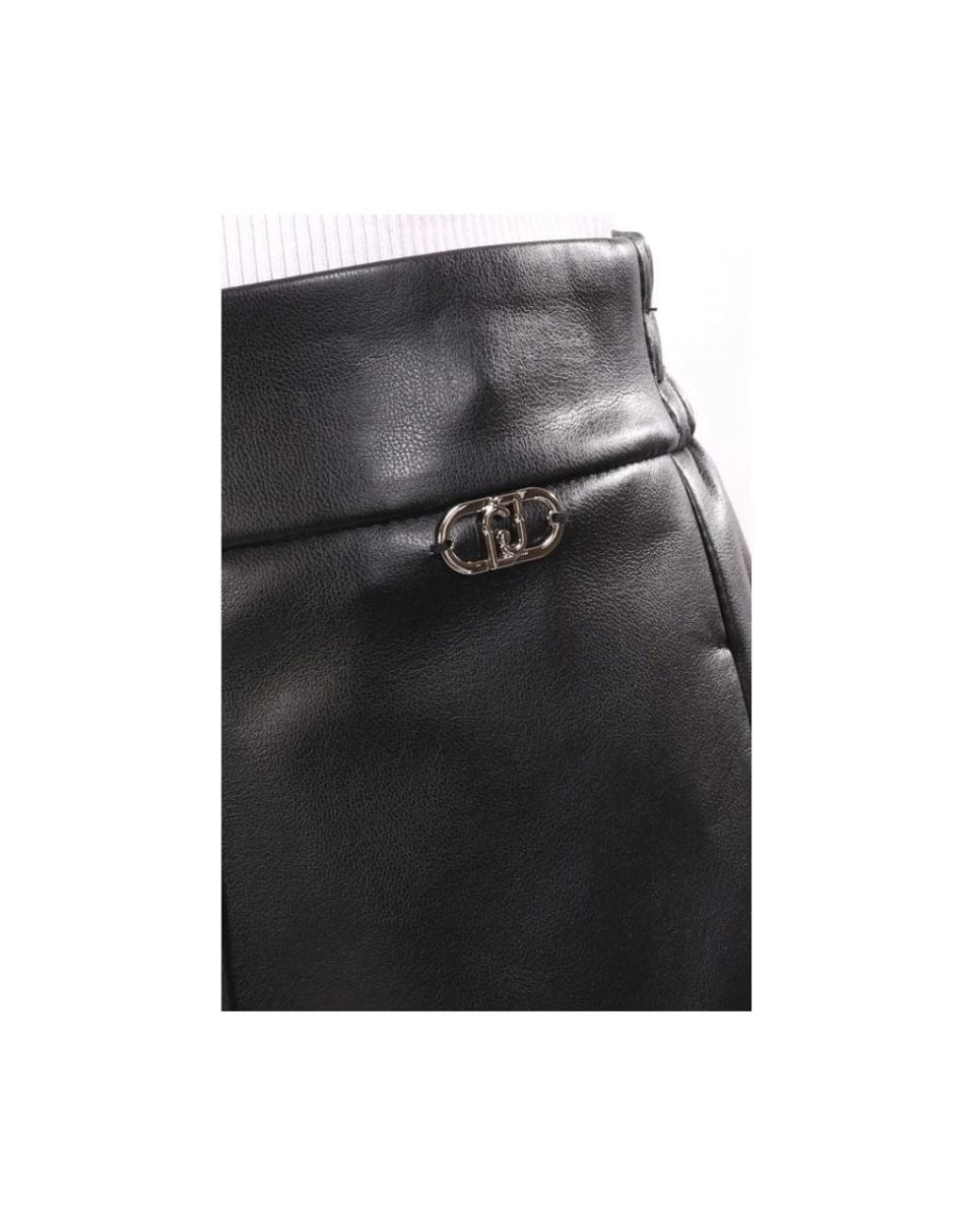 Liu Jo Black Wide Trousers