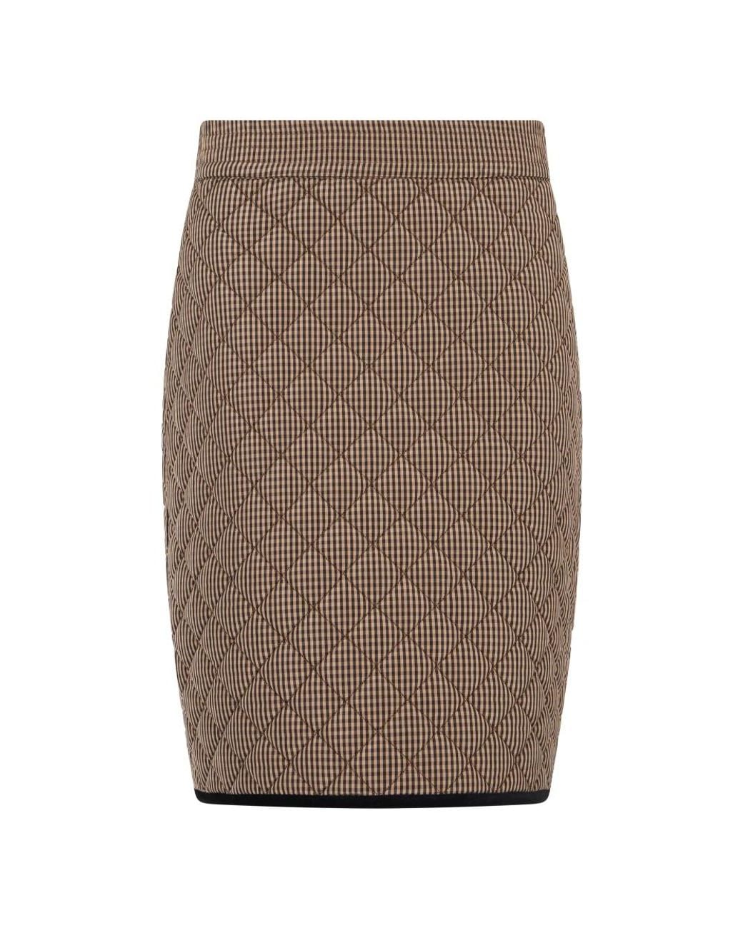 Midi Skirts Aspesi en coloris Brown
