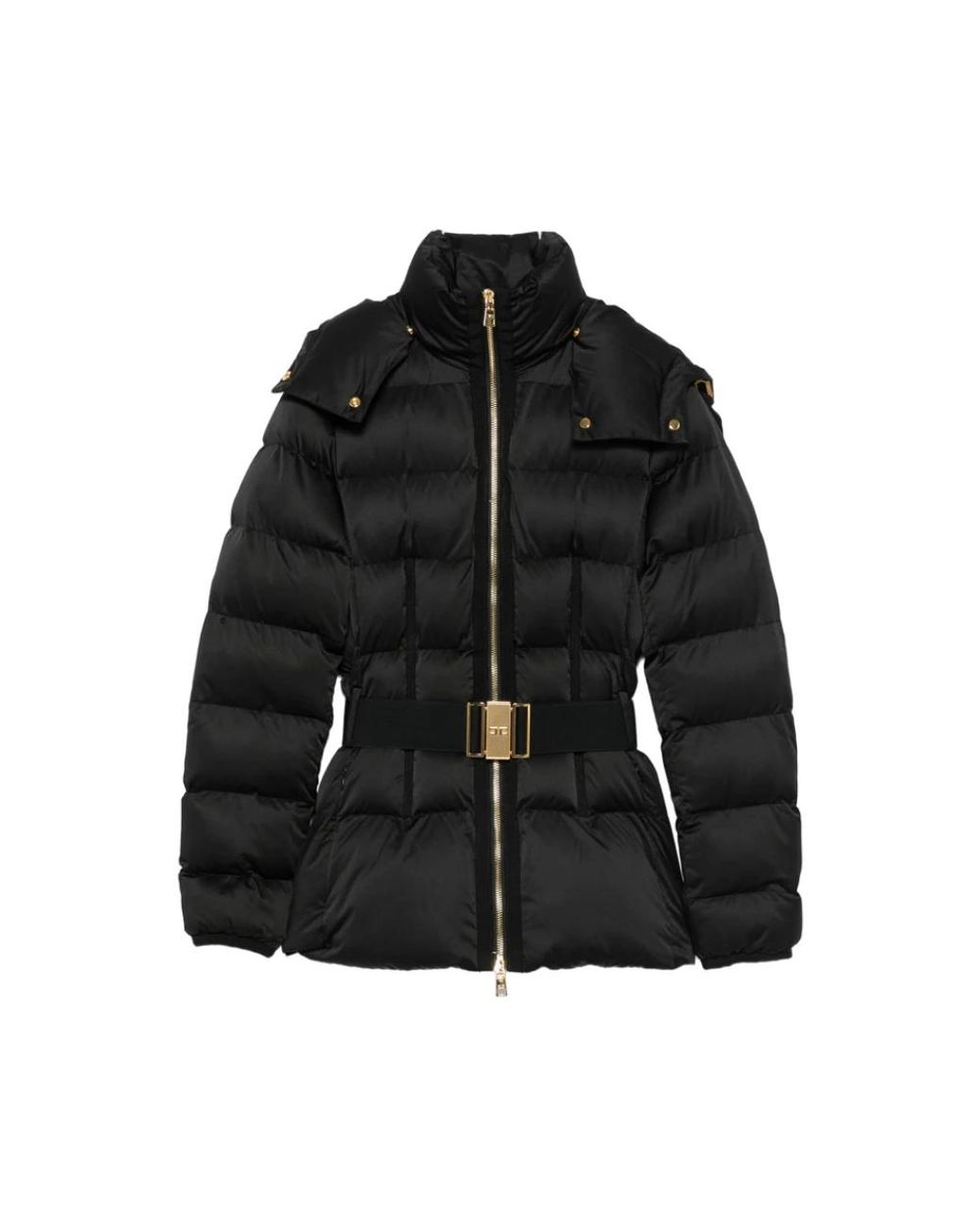 Elisabetta Franchi Black Winter Jackets