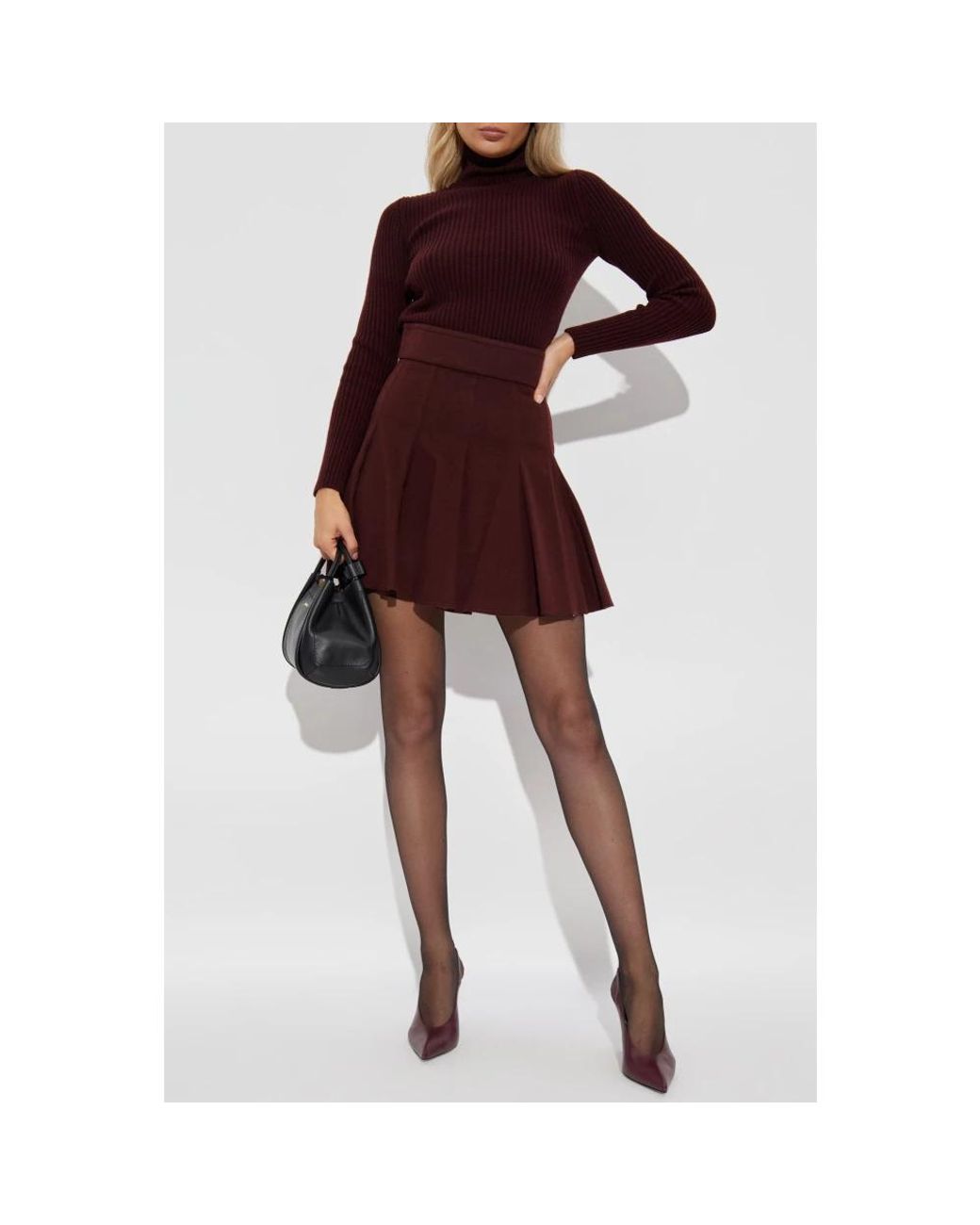 Max Mara Purple Short Skirts