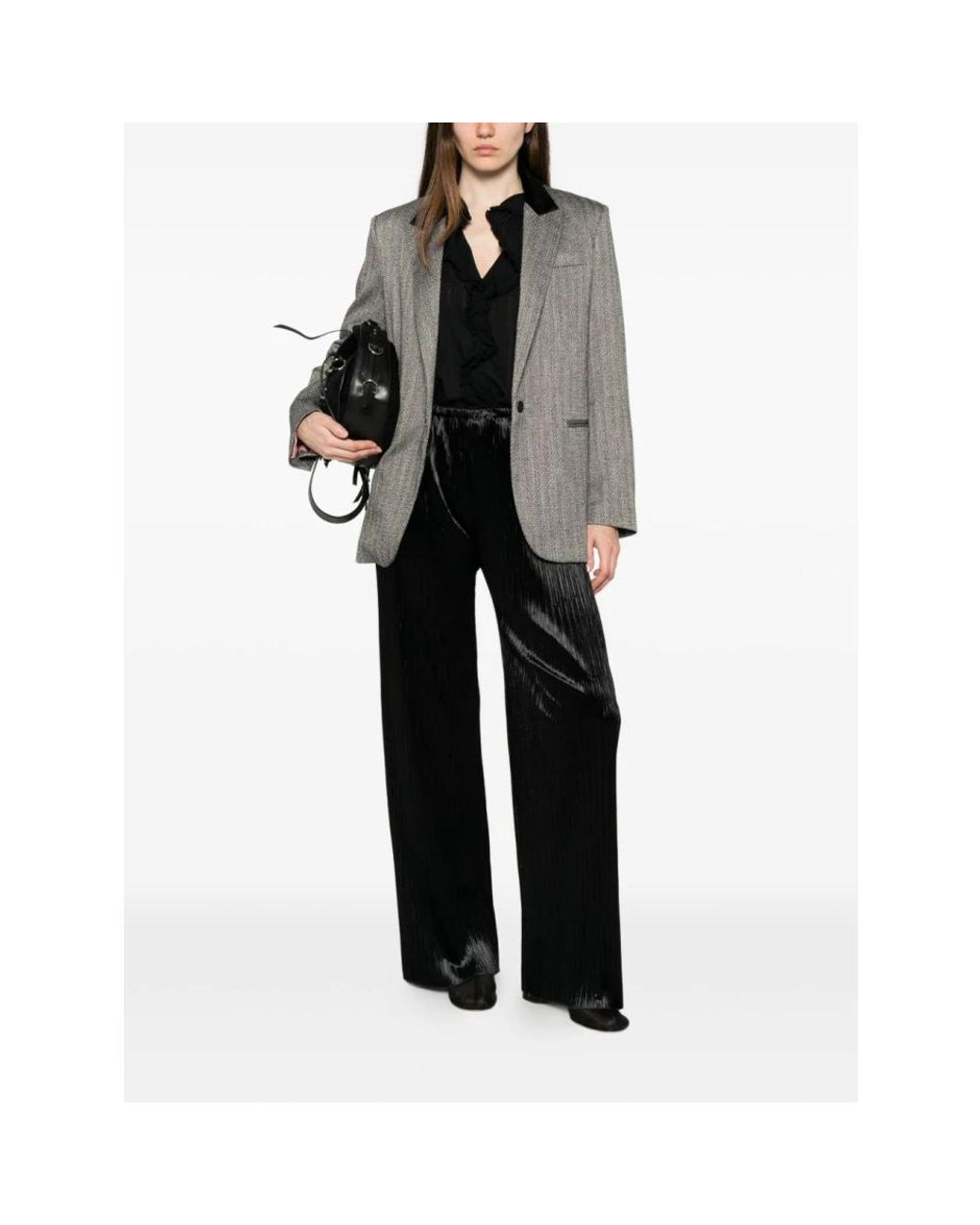 Forte_forte Gray Blazers