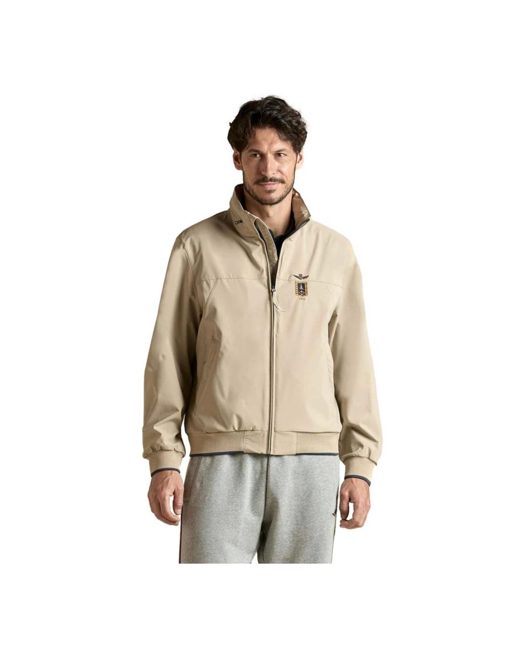 Aeronautica Militare Natural Bomber Jackets for men