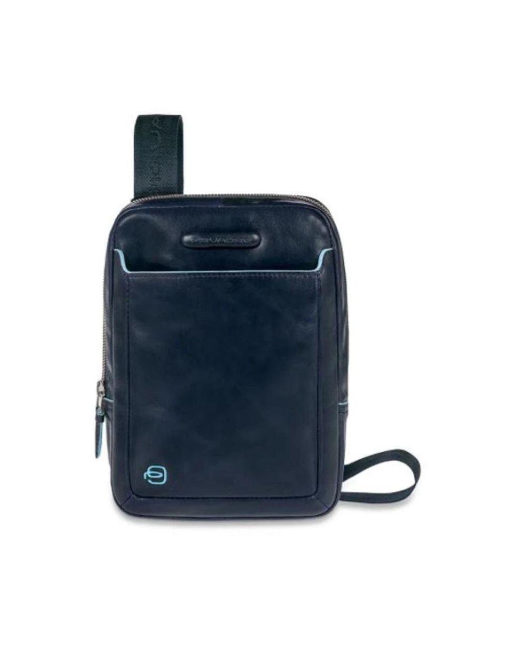 Piquadro Blue Cross Body Messenger for men