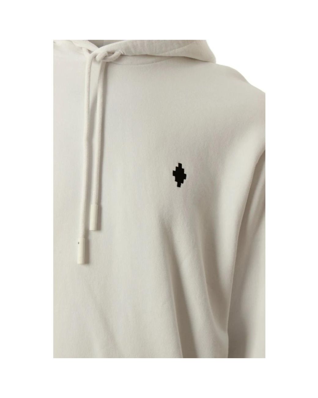 Marcelo Burlon Gray Hoodies for men