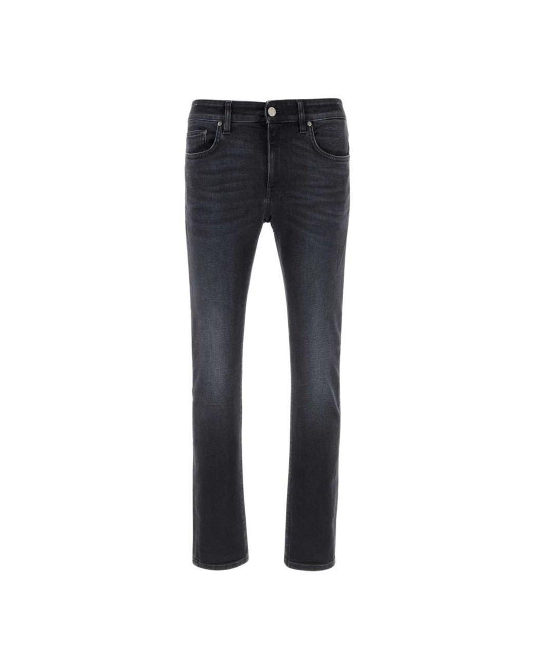 PT Torino Blue Straight Fit Jeans for men