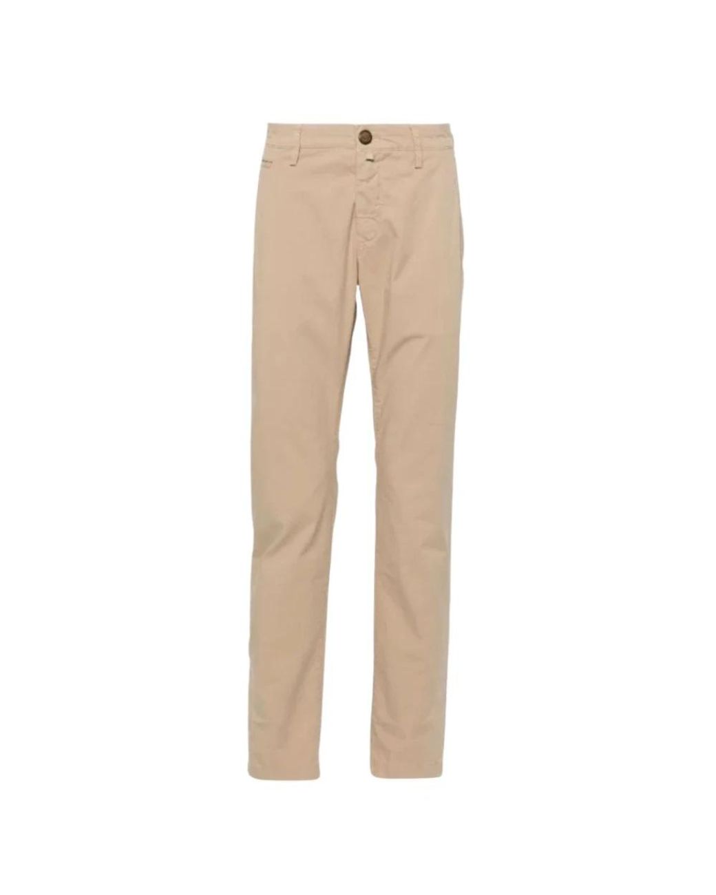 Jacob Cohen Natural Slim-Fit Trousers