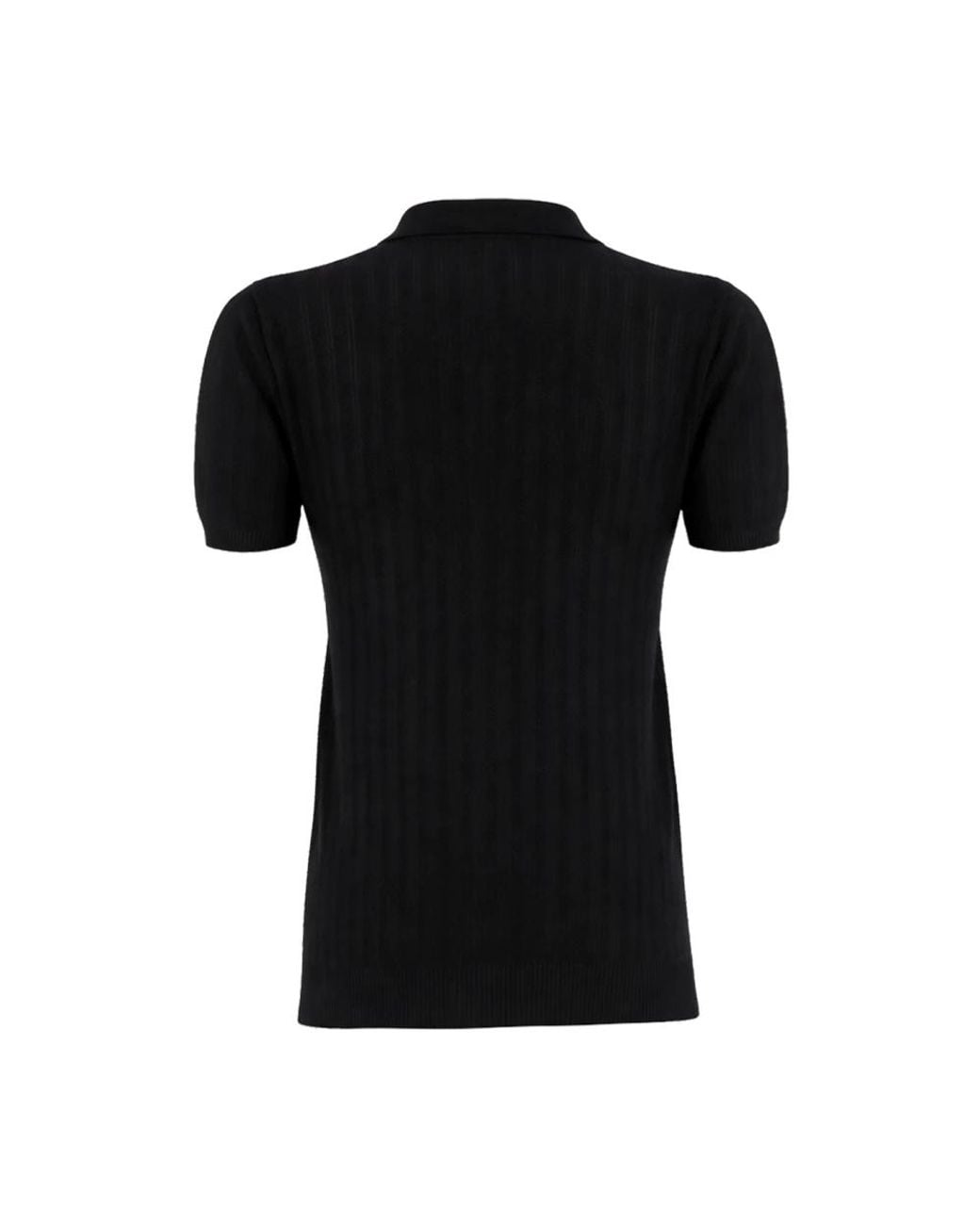 Kiton Black Round-Neck Knitwear