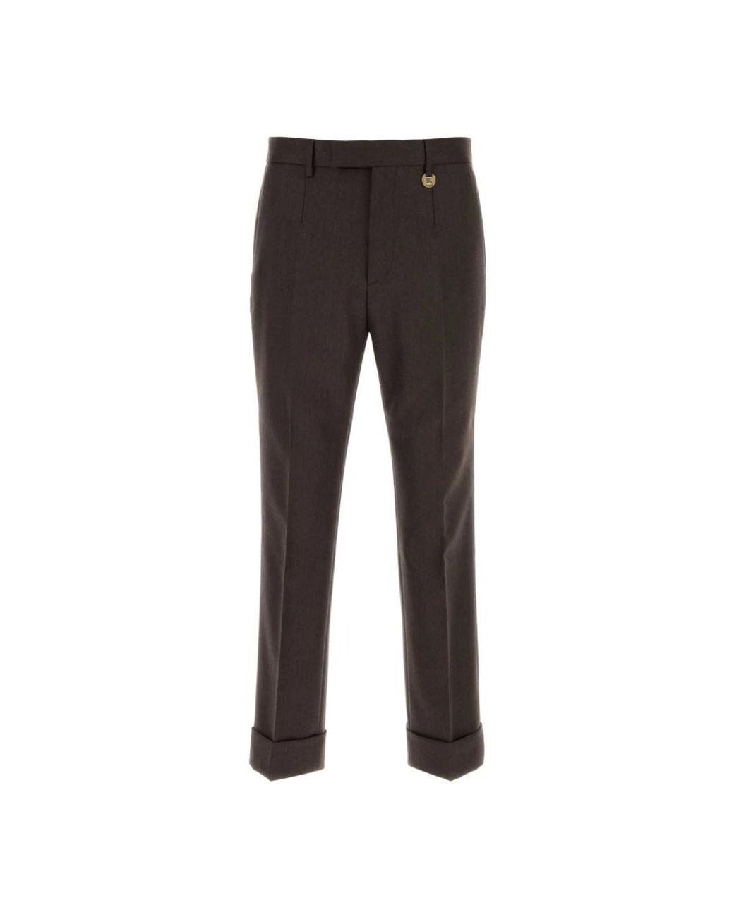 Burberry Gray Suit Trousers for men