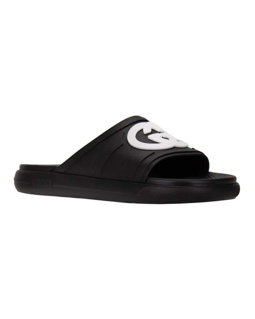 Gucci Black Sliders for men