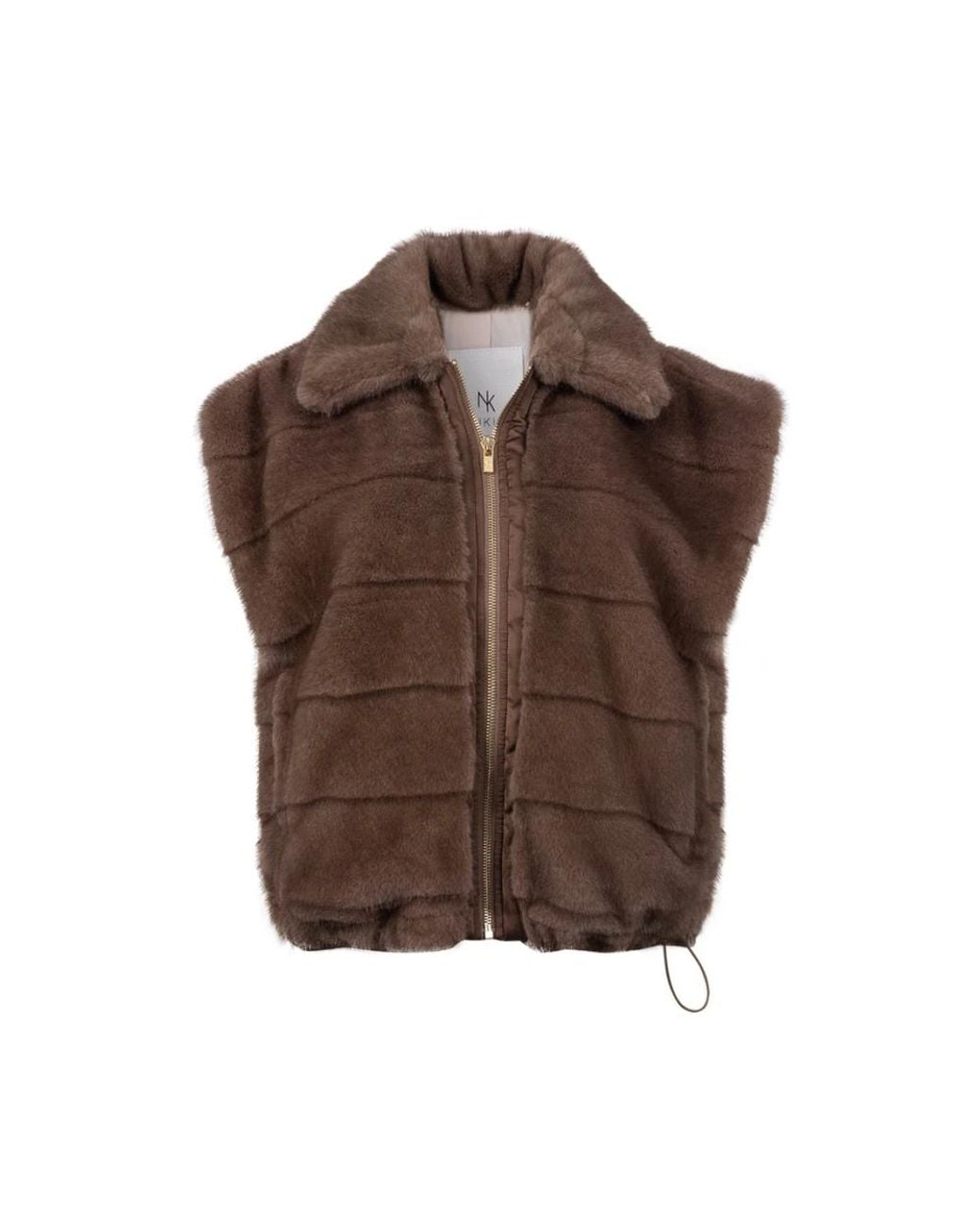 Nukus Hani Gilet in het Brown