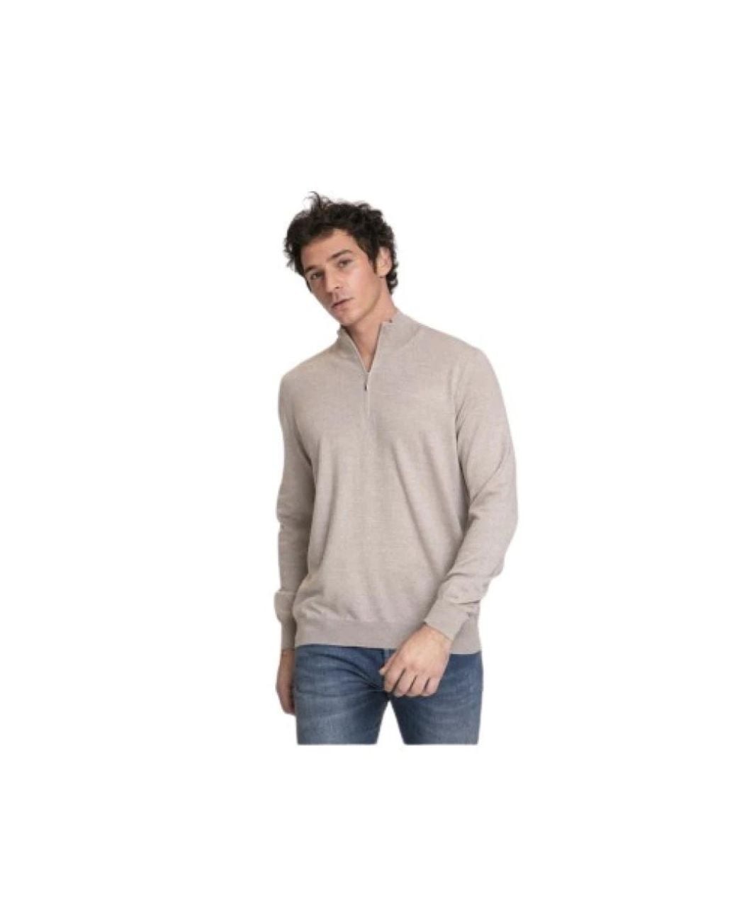 Turtlenecks Gran Sasso de hombre de color Natural