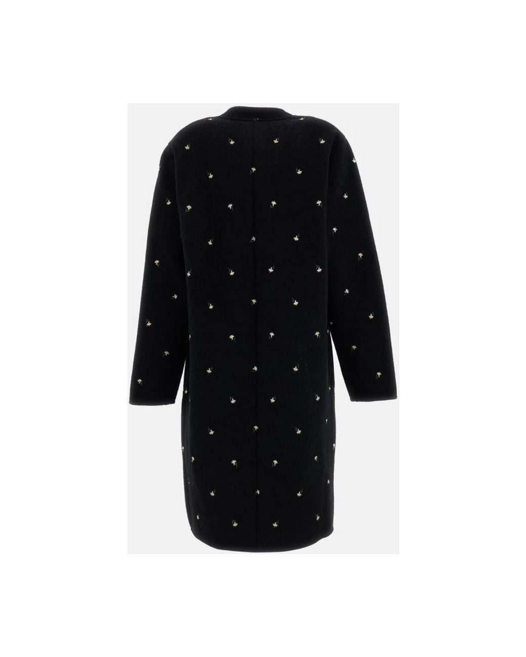 Single-Breasted Coats Rier de color Black