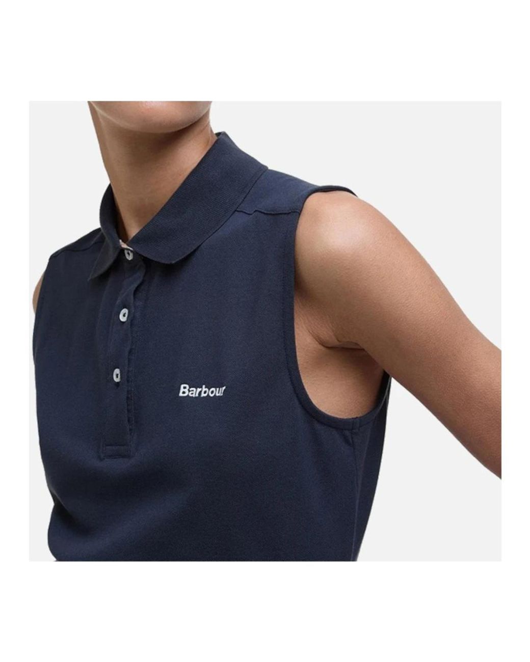 Barbour Blue Sleeveless Tops