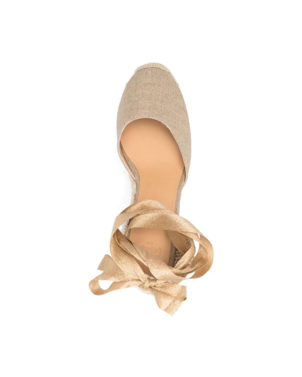 Castaner Metallic Carina Keilabsatz Espadrilles
