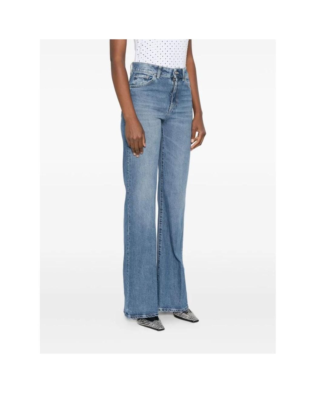 Dondup Blue Flare Jeans