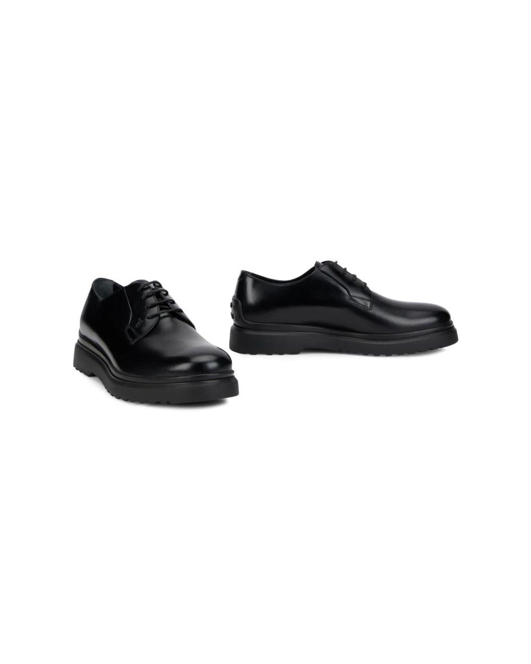 Tod's Black Laced Shoes