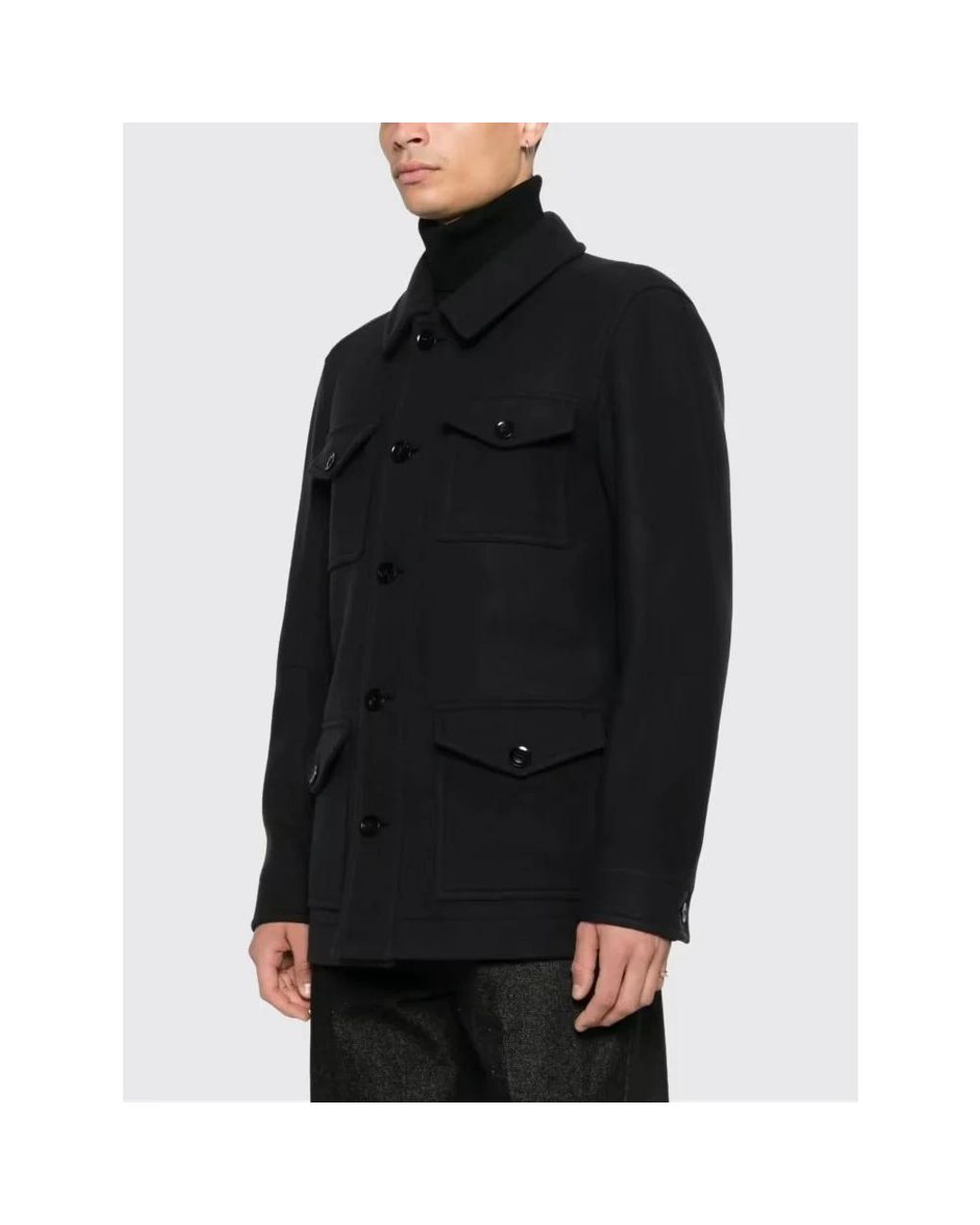 Light Jackets Tom Ford de hombre de color Black