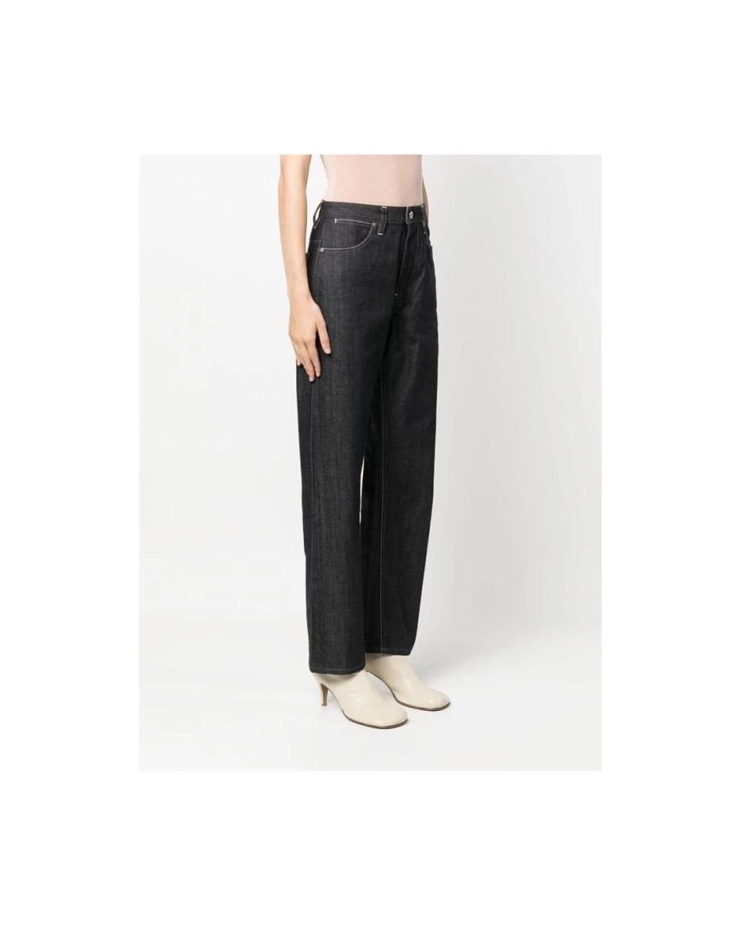 Jil Sander Gray Straight Fit Jeans for men