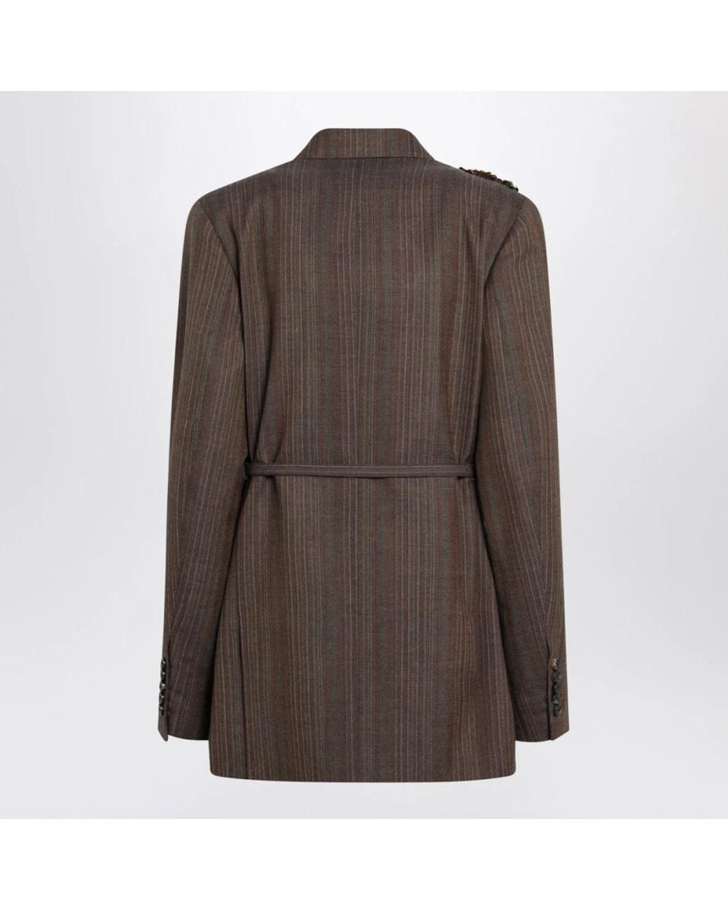 Dries Van Noten Brown Blazers