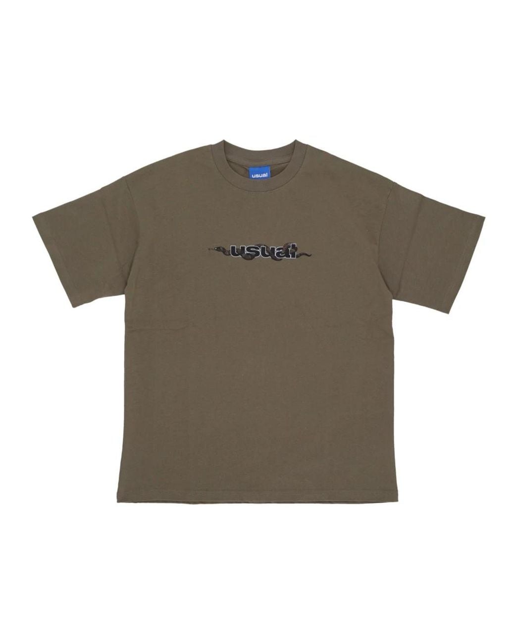 USUAL Green T-Shirts for men