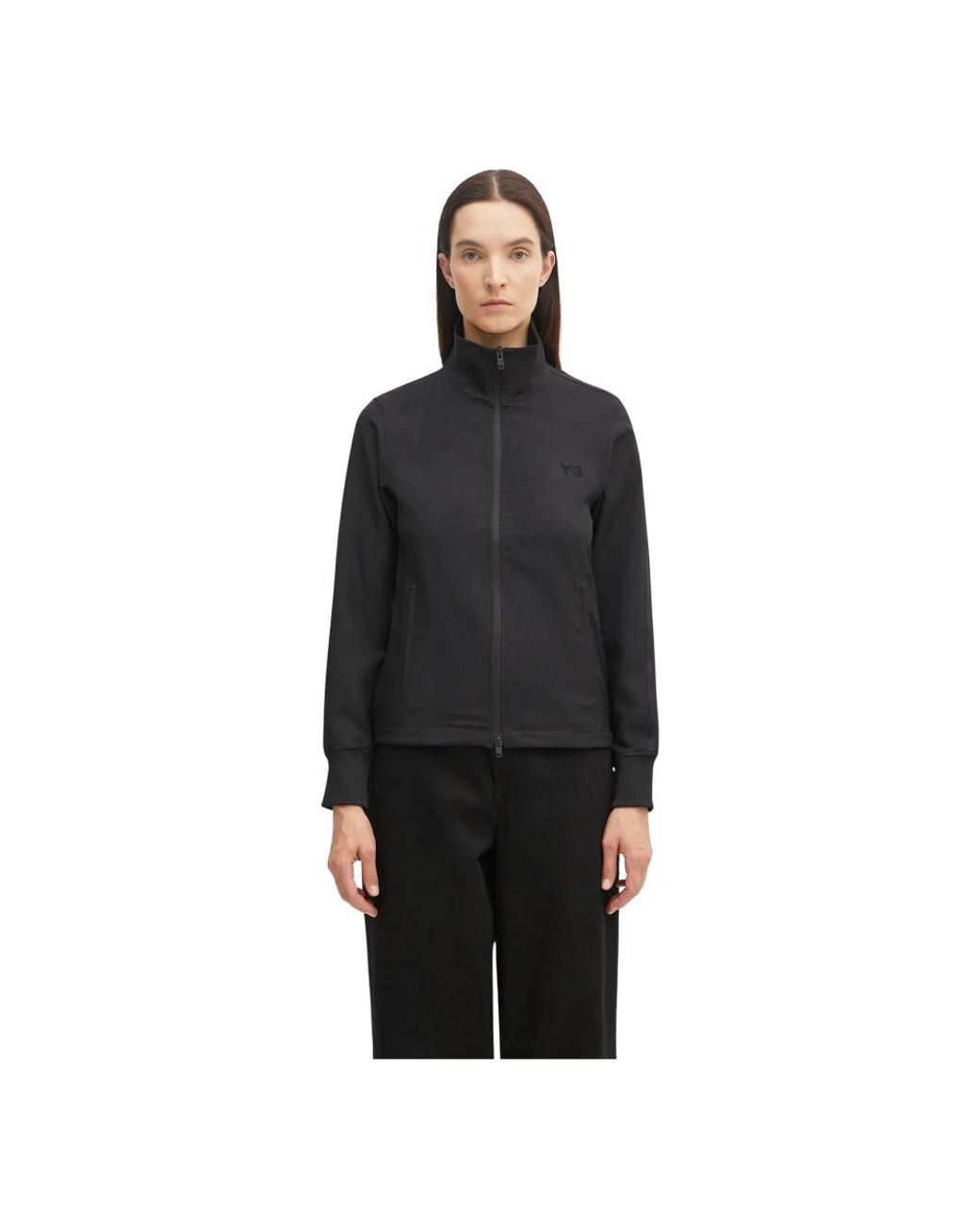 Y-3 3-Stripes Track Top in het Black