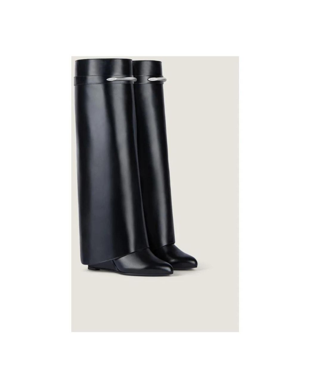 Givenchy Black Shark Pinch Boots