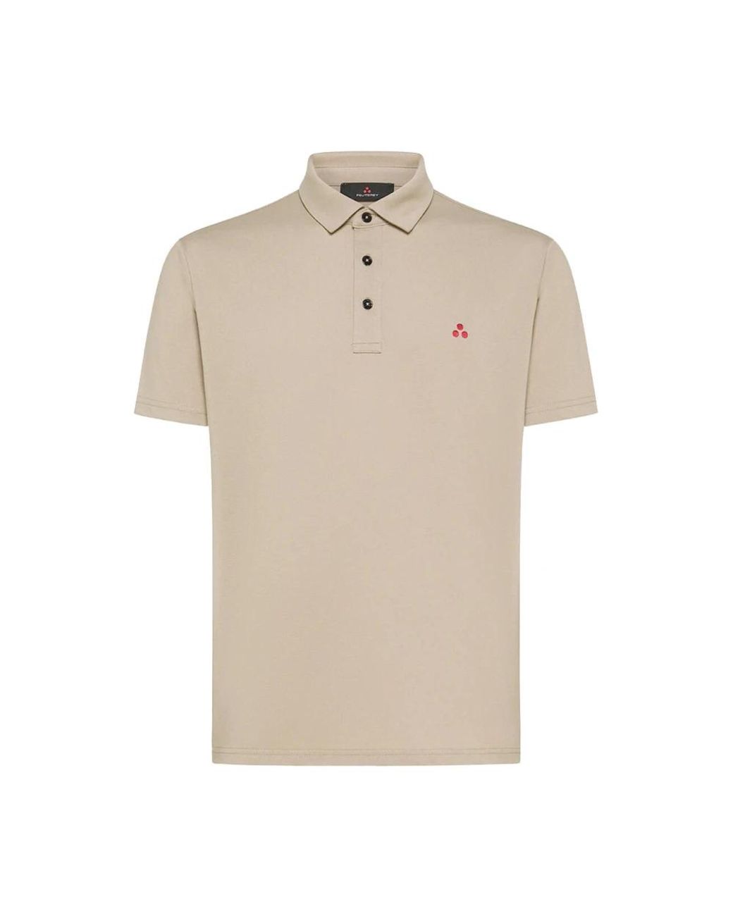 Peuterey Tops ,Stijlvol Polo Shirt Mezzola in het Natural voor heren
