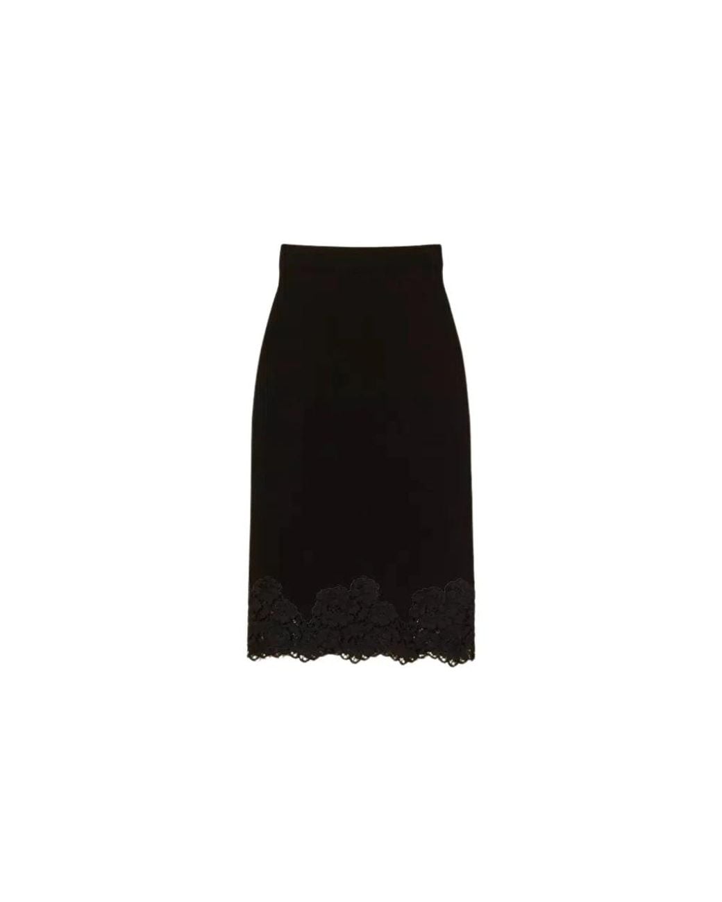 Twinset Black Midi Skirts