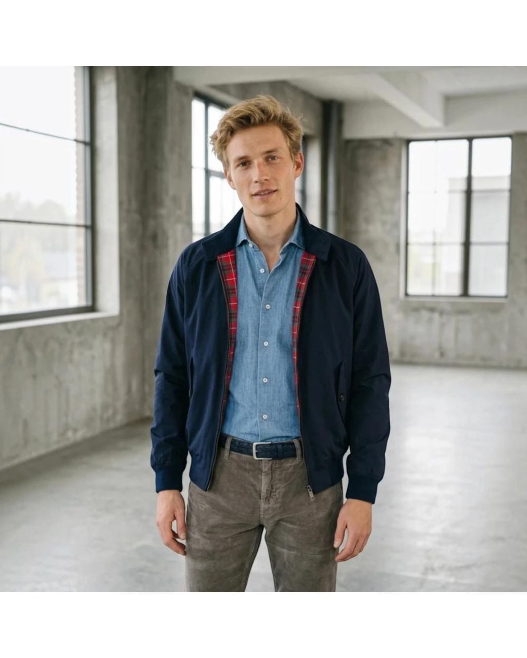 Baracuta Blue Bomber Jackets for men
