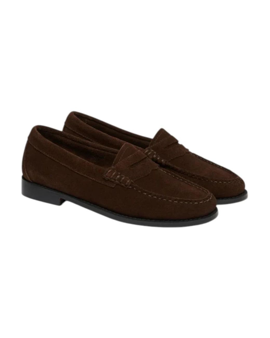 G.H.BASS Brown Loafers