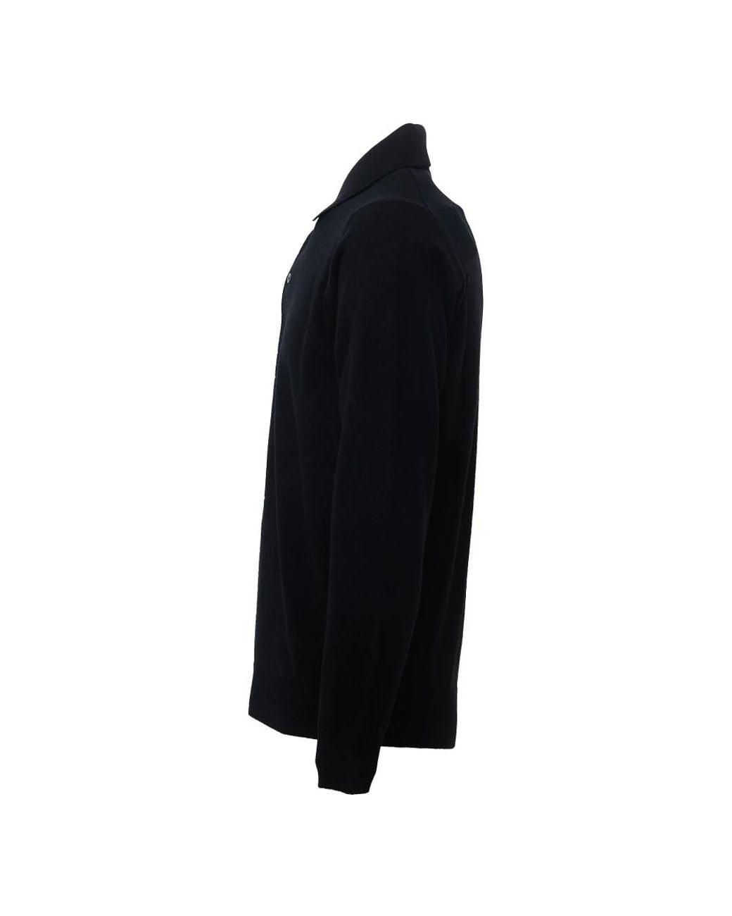 FILIPPO DE LAURENTIIS Black Polo Shirts for men