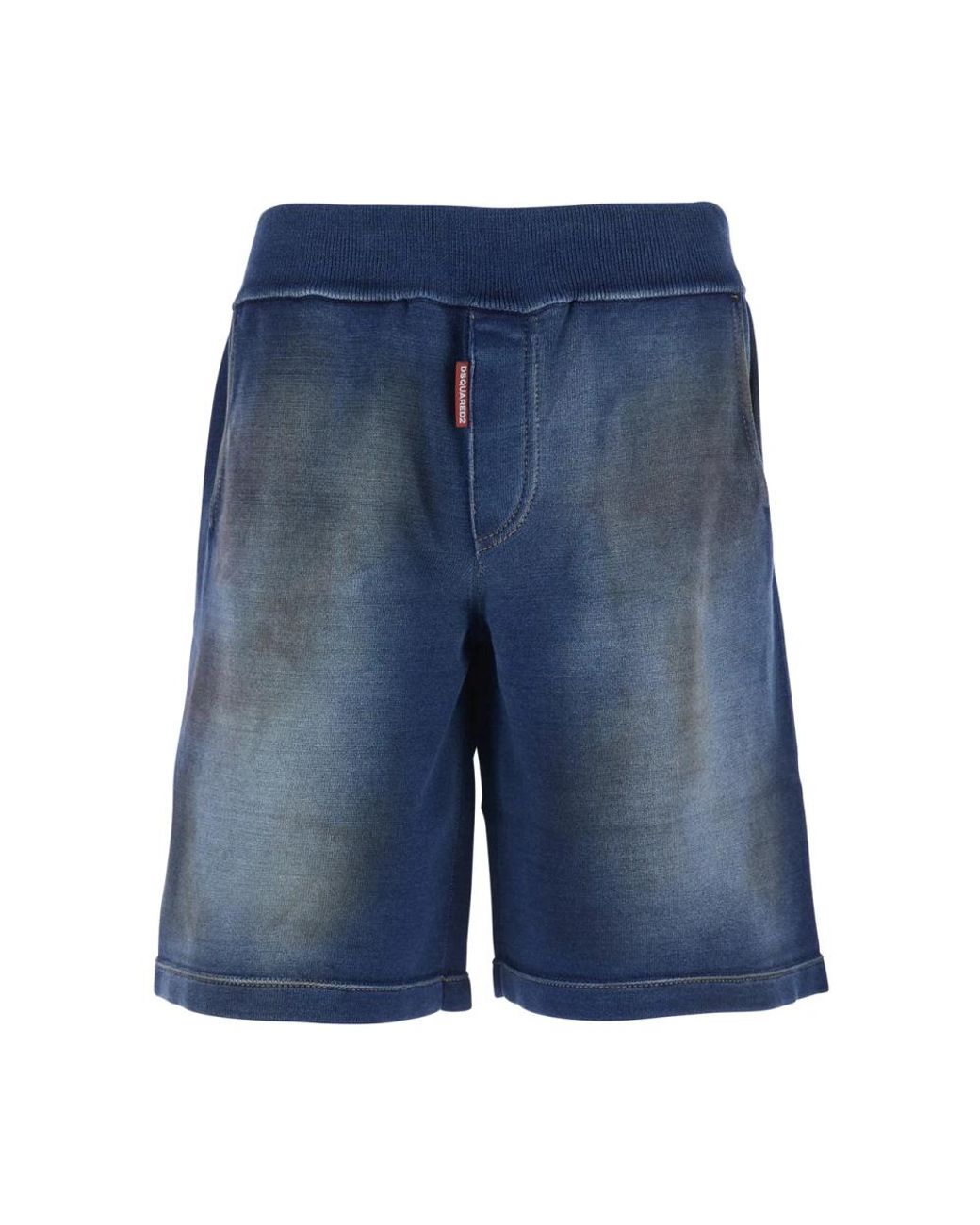 DSquared² Blue Denim Shorts for men