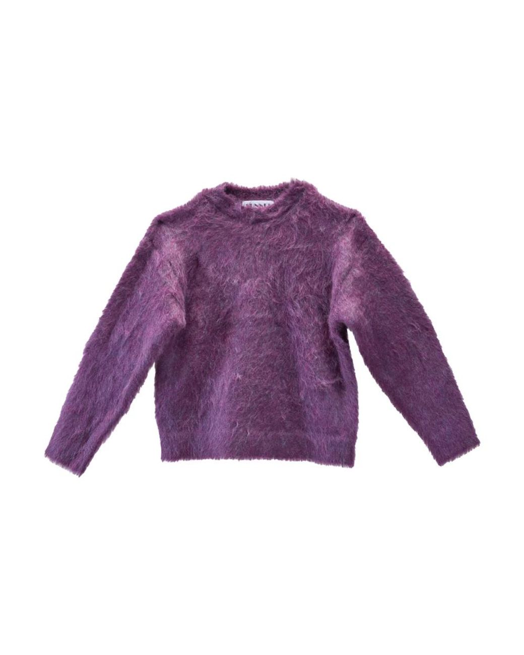 Sunnei Purple Round-Neck Knitwear for men