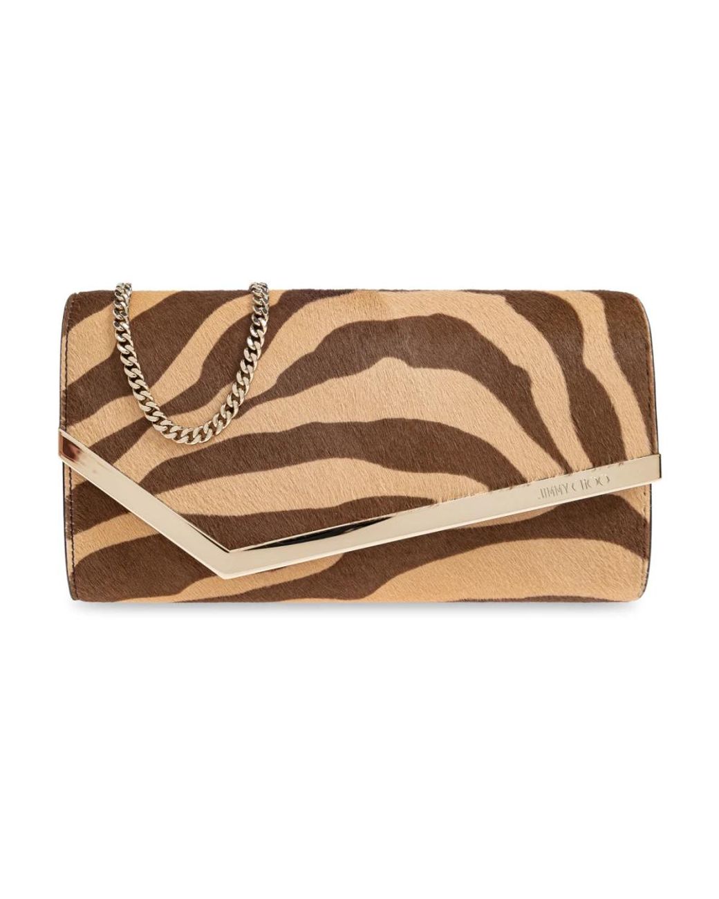 Jimmy Choo Metallic Clutches